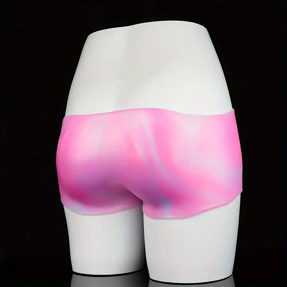 6.25in Silicone Dog Knot Soft Animal Dildo Wearable Panty For Role Play