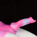 6.25in Silicone Dog Knot Soft Animal Dildo Wearable Panty For Role Play