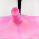 6.25in Silicone Dog Knot Soft Animal Dildo Wearable Panty For Role Play