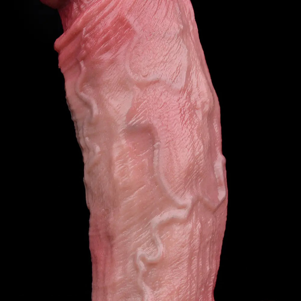 6.26in Dual Density Silicone Ejaculating Dildo For Couple Foreplay Item