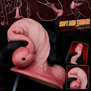 6.26in Dual Density Silicone Ejaculating Dildo For Couple Foreplay Item