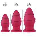 6.29in 7.28in 7.87in Unisex Anal Expansion Dildo Butt Plug Perineum Stimulator