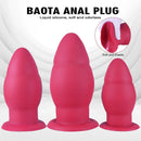 6.29in 7.28in 7.87in Unisex Anal Expansion Dildo Butt Plug Perineum Stimulator