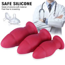 6.29in 7.28in 7.87in Unisex Anal Expansion Dildo Butt Plug Perineum Stimulator