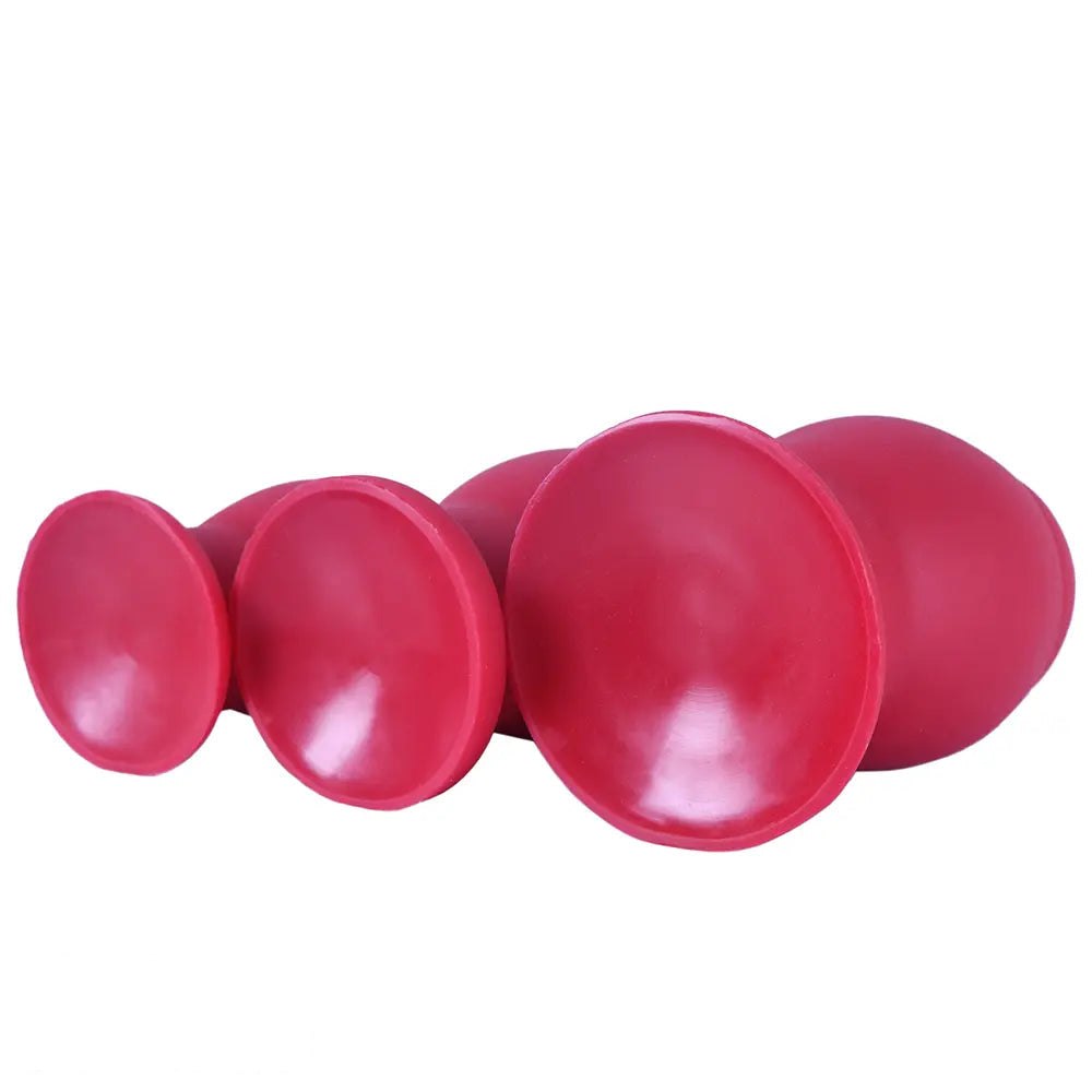 6.29in 7.28in 7.87in Unisex Anal Expansion Dildo Butt Plug Perineum Stimulator