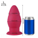 6.29in 7.28in 7.87in Unisex Anal Expansion Dildo Butt Plug Perineum Stimulator