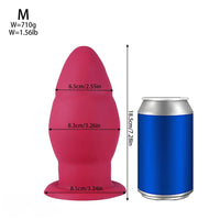 6.29in 7.28in 7.87in Unisex Anal Expansion Dildo Butt Plug Perineum Stimulator