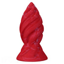 6.29in 7.48in 8.66in 9.84in Fantasy Spiral Butt Plug Dildo Lightweight Toy