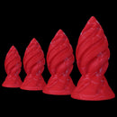 6.29in 7.48in 8.66in 9.84in Fantasy Spiral Butt Plug Dildo Lightweight Toy