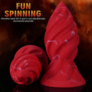 6.29in 7.48in 8.66in 9.84in Fantasy Spiral Butt Plug Dildo Lightweight Toy