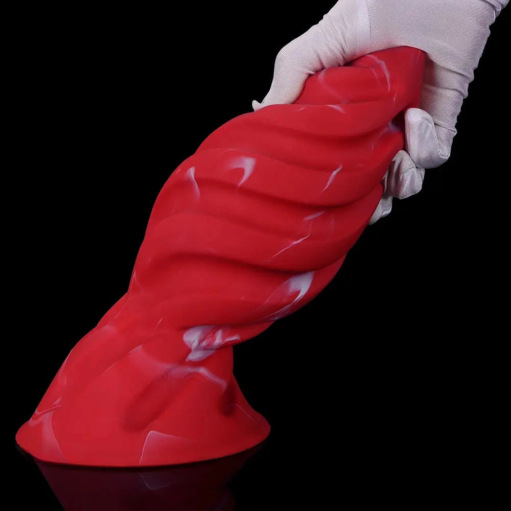 6.29in 7.48in 8.66in 9.84in Fantasy Spiral Butt Plug Dildo Lightweight Toy