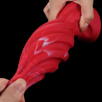 6.29in 7.48in 8.66in 9.84in Fantasy Spiral Butt Plug Dildo Lightweight Toy