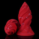 6.29in 7.48in 8.66in 9.84in Fantasy Spiral Butt Plug Dildo Lightweight Toy