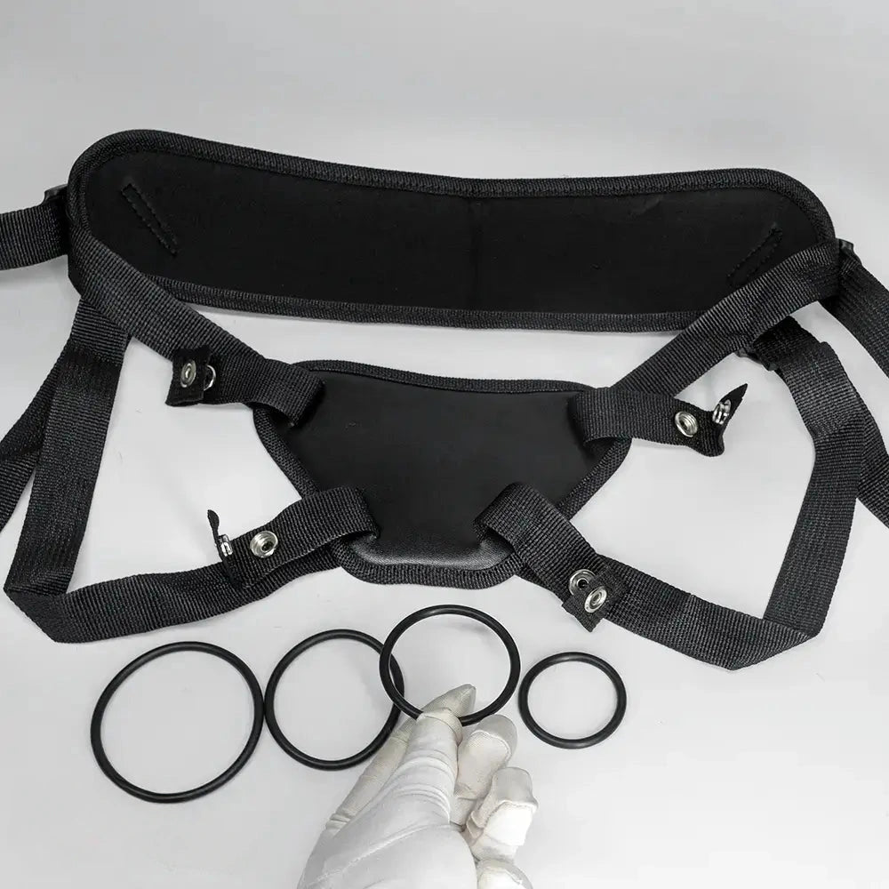 6.29in 7.87in 9.64in Curved Strap on Realistic Dildo Unisex Cock Sex Toy