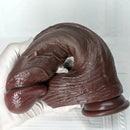 6.29in 7.87in 9.64in Curved Strap on Realistic Dildo Unisex Cock Sex Toy