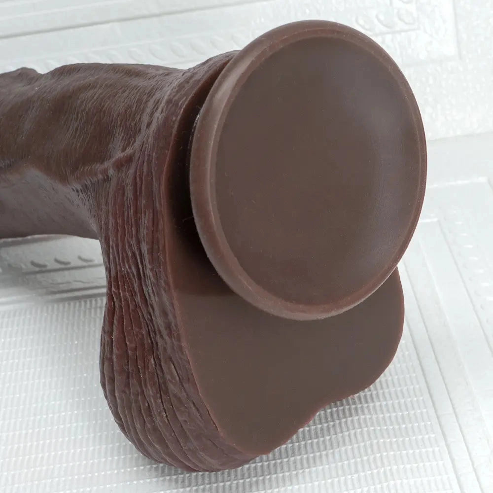 6.29in 7.87in 9.64in Curved Strap on Realistic Dildo Unisex Cock Sex Toy