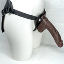6.29in 7.87in 9.64in Curved Strap on Realistic Dildo Unisex Cock Sex Toy