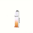 6.29in 7in 7.67in 8.46in Clear Crystal Real Cock Dildo For G-Spot Vagina