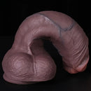 6.29in 8.07in Unisex Silicone Soft Dildo For Anal Vaginal Simulation Sex Toy