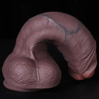 6.29in 8.07in Unisex Silicone Soft Dildo For Anal Vaginal Simulation Sex Toy