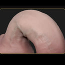 6.29in 8.26in Liquid Silicone Soft Super Realistic Dildo Sex Toy For Women