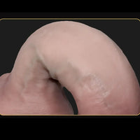 6.29in 8.26in Liquid Silicone Soft Super Realistic Dildo Sex Toy For Women