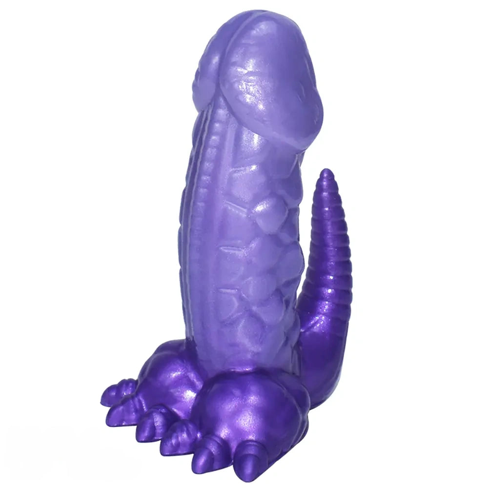 6.29in 8.46in Dinosaur Claw Luminous Dildo For Women Men Sex