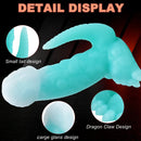 6.29in 8.46in Dinosaur Claw Luminous Dildo For Women Men Sex
