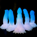 6.29in 8.46in Dinosaur Claw Luminous Dildo For Women Men Sex