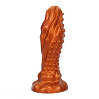 6.29in 8.66in 11.02in Spiked Stripe Silicone Butt Plug Fantasy Dildo Cock Toy
