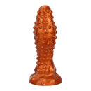 6.29in 8.66in 11.02in Spiked Stripe Silicone Butt Plug Fantasy Dildo Cock Toy