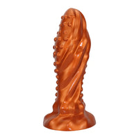 6.29in 8.66in 11.02in Spiked Stripe Silicone Butt Plug Fantasy Dildo Cock Toy