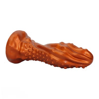 6.29in 8.66in 11.02in Spiked Stripe Silicone Butt Plug Fantasy Dildo Cock Toy