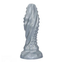 6.29in 8.66in 11.02in Spiked Stripe Silicone Butt Plug Fantasy Dildo Cock Toy