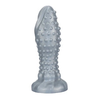 6.29in 8.66in 11.02in Spiked Stripe Silicone Butt Plug Fantasy Dildo Cock Toy