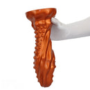 6.29in 8.66in 11.02in Spiked Stripe Silicone Butt Plug Fantasy Dildo Cock Toy