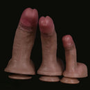 6.29in 9.05in 10.23in Real Skin Feeling Silicone Soft Thick Fat Big Dildo