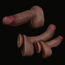 6.29in 9.05in 10.23in Real Skin Feeling Silicone Soft Thick Fat Big Dildo