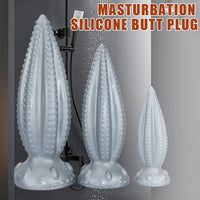6.29in 9.05in 11.02in Tentacle Octopus Silicone Butt Plug Dildo For Women