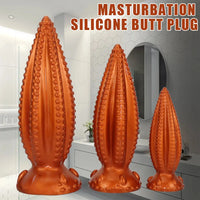 6.29in 9.05in 11.02in Tentacle Octopus Silicone Butt Plug Dildo For Women