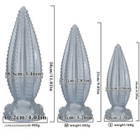 6.29in 9.05in 11.02in Tentacle Octopus Silicone Butt Plug Dildo For Women
