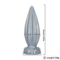 6.29in 9.05in 11.02in Tentacle Octopus Silicone Butt Plug Dildo For Women