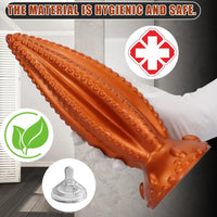 6.29in 9.05in 11.02in Tentacle Octopus Silicone Butt Plug Dildo For Women