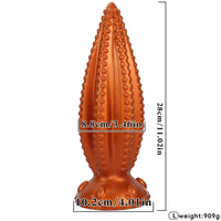 6.29in 9.05in 11.02in Tentacle Octopus Silicone Butt Plug Dildo For Women
