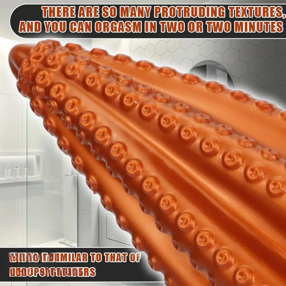 6.29in 9.05in 11.02in Tentacle Octopus Silicone Butt Plug Dildo For Women