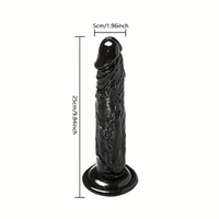6.29in 9.84in Realistic Dildo PVC Sex Toy For Women Suction Cup Dildo