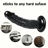 6.29in 9.84in Realistic Dildo PVC Sex Toy For Women Suction Cup Dildo