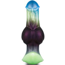 6.29in Horse Head Knot Monster Silicone Dildo For Anus Dual Pleasure