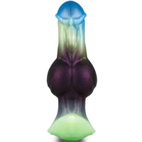 6.29in Horse Head Knot Monster Silicone Dildo For Anus Dual Pleasure