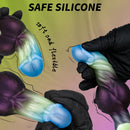 6.29in Horse Head Knot Monster Silicone Dildo For Anus Dual Pleasure
